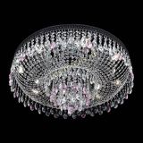 Люстра Венеция Кольцо Черная №8 розовая в Магнитогорске Люстра Венеция Кольцо Черная №8 розовая в Магнитогорске