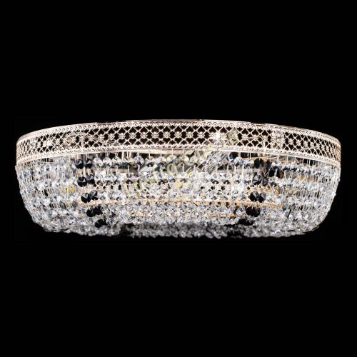 Люстра Венеция Кольцо черная в Магнитогорске Гусь Хрустальный