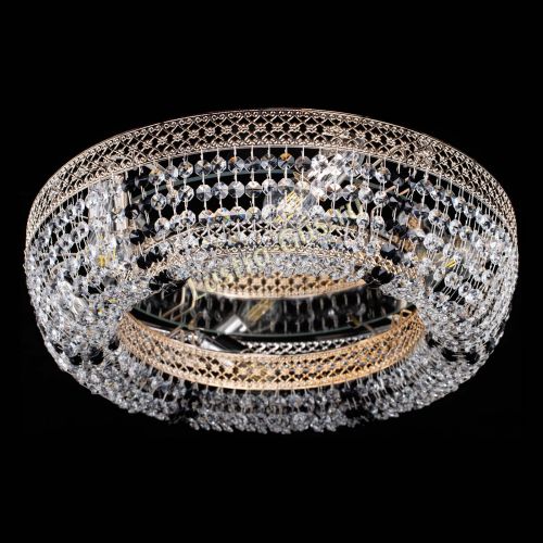 Люстра Венеция Кольцо черная в Магнитогорске Гусь Хрустальный