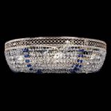 Люстра Венеция Кольцо синяя в Магнитогорске