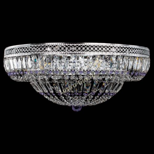 Люстра Венеция Купол пластинка 600 Фиолетовая в Магнитогорске Люстра Венеция Купол пластинка 600 Фиолетовая в Магнитогорске