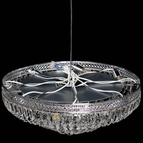 Люстра Венеция Купол пластинка 600 в Магнитогорске Гусь Хрустальный