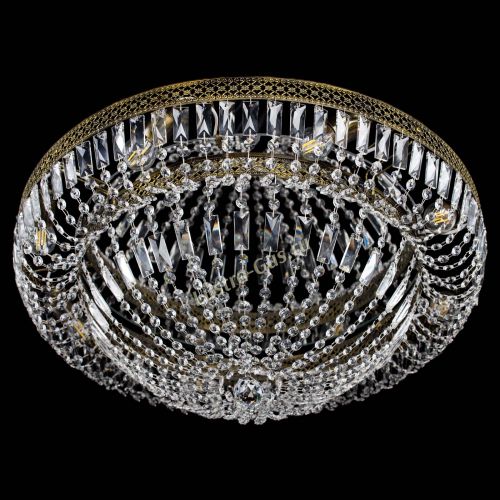 Люстра Венеция Купол пластинка под бронзу в Магнитогорске Гусь Хрустальный