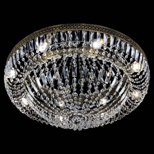 Люстра Венеция Купол пластинка под бронзу в Магнитогорске Гусь Хрустальный