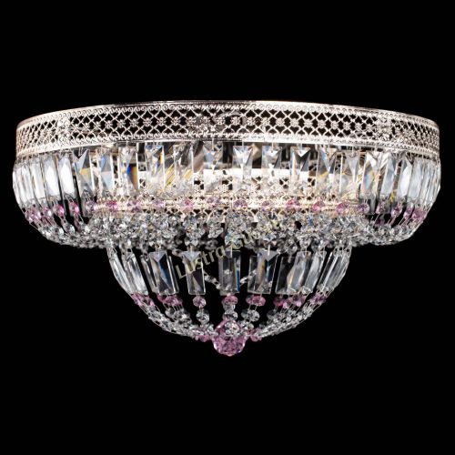 Люстра Венеция Купол пластинка Розовая в Магнитогорске Люстра Венеция Купол пластинка Розовая в Магнитогорске