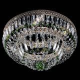 Люстра Венеция Купол пластинка Зеленая в Магнитогорске