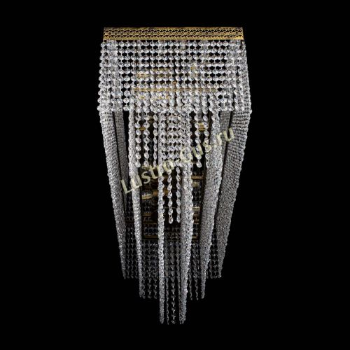 Люстра Прямоугольник Венеция №8 под бронзу в Магнитогорске Гусь Хрустальный