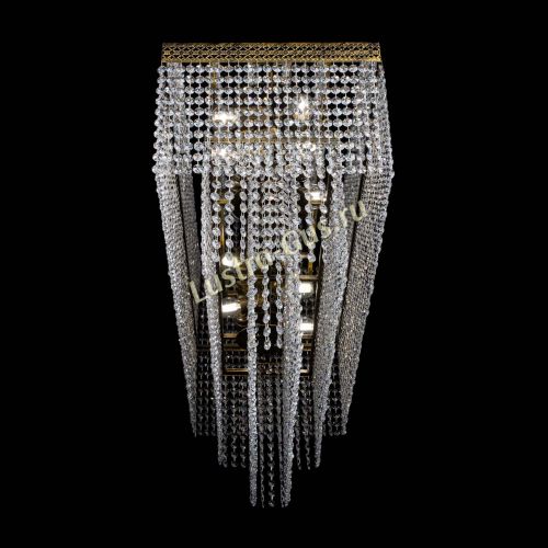 Люстра Прямоугольник Венеция №8 под бронзу в Магнитогорске Гусь Хрустальный