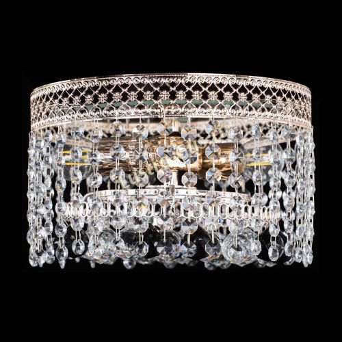 Люстра Венеция шар №2 черная в Магнитогорске Гусь Хрустальный