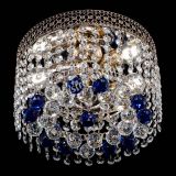 Люстра Венеция шар №2 синяя в Магнитогорске