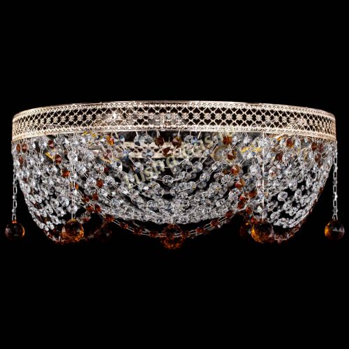 Люстра Венеция Жасмин чайная в Магнитогорске Гусь Хрустальный