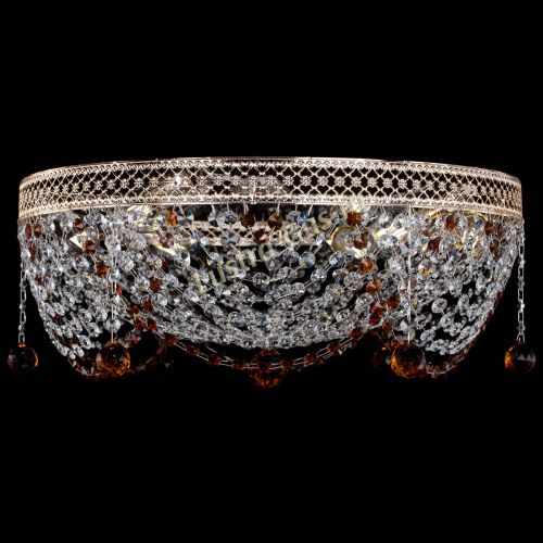 Люстра Венеция Жасмин чайная в Магнитогорске Гусь Хрустальный