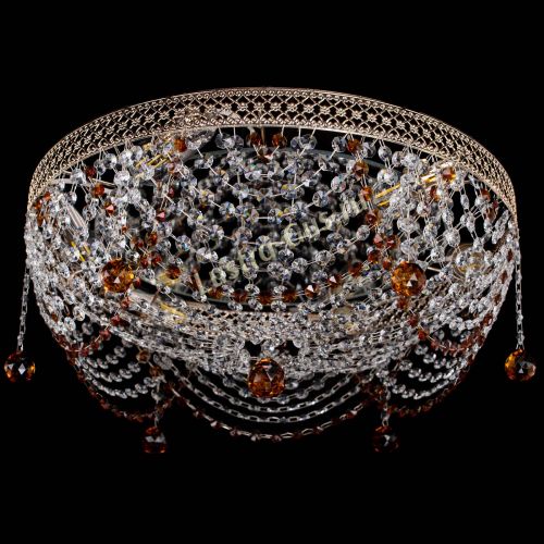 Люстра Венеция Жасмин чайная в Магнитогорске Гусь Хрустальный