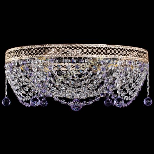 Люстра Венеция Жасмин фиолетовая в Магнитогорске Люстра Венеция Жасмин фиолетовая в Магнитогорске