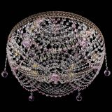 Люстра Венеция Жасмин розовая в Магнитогорске