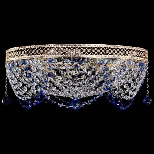 Люстра Венеция Жасмин синяя в Магнитогорске Люстра Венеция Жасмин синяя в Магнитогорске