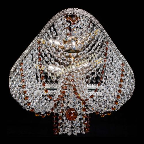 Люстра Верона Токката №5 чайная в Магнитогорске Гусь Хрустальный