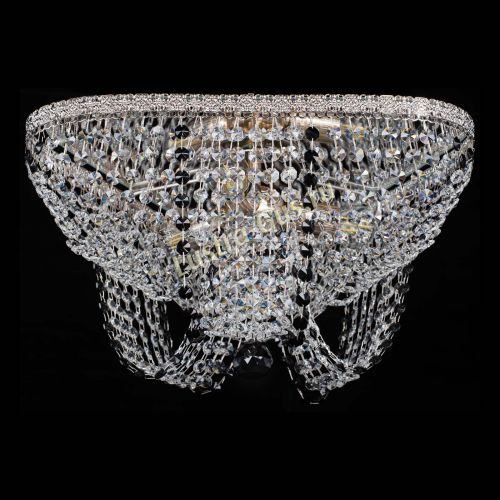 Люстра Верона Токката №5 черная в Магнитогорске Гусь Хрустальный