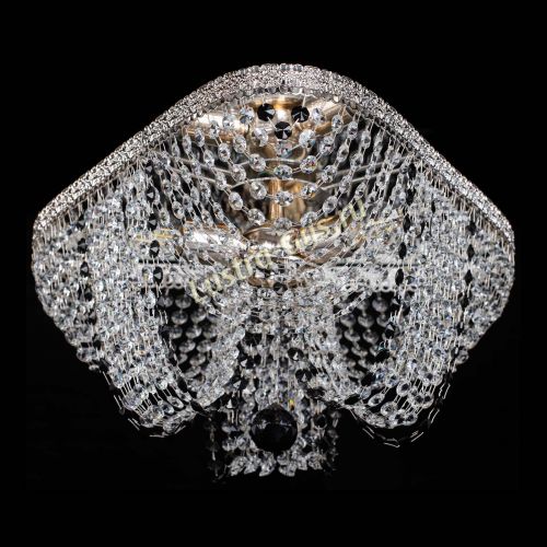 Люстра Верона Токката №5 черная в Магнитогорске Гусь Хрустальный