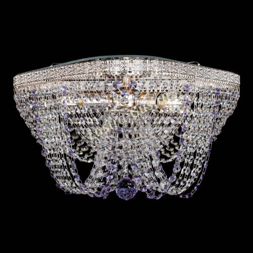 Люстра Верона Токката №5 фиолетовая в Магнитогорске Гусь Хрустальный