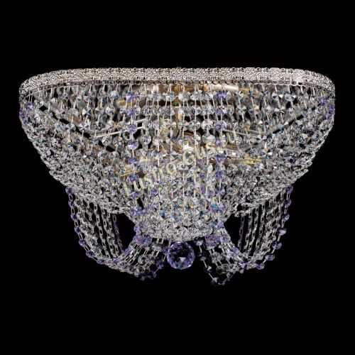 Люстра Верона Токката №5 фиолетовая в Магнитогорске Гусь Хрустальный