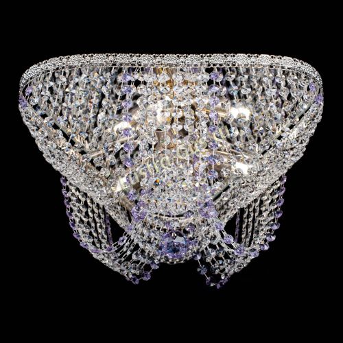 Люстра Верона Токката №5 фиолетовая в Магнитогорске Гусь Хрустальный