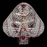 Люстра Верона Токката №5 красная в Магнитогорске Люстра Верона Токката №5 красная в Магнитогорске