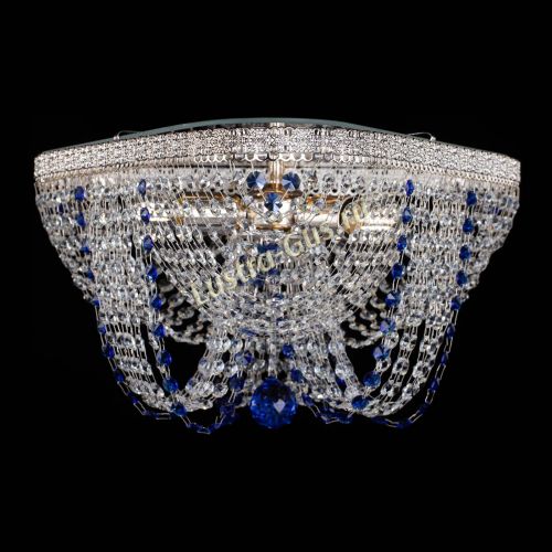 Люстра Верона Токката №5 синяя в Магнитогорске Гусь Хрустальный