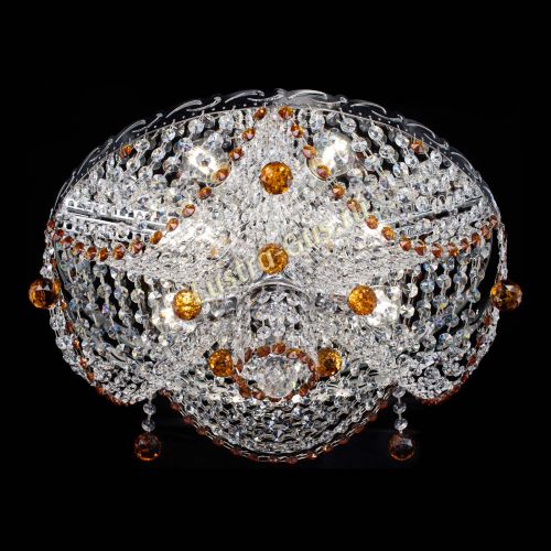 Люстра Виктория чайная в Магнитогорске Гусь Хрустальный