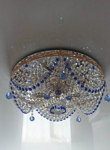 Люстра Виктория Синяя в Магнитогорске отзыв и фото покупателя