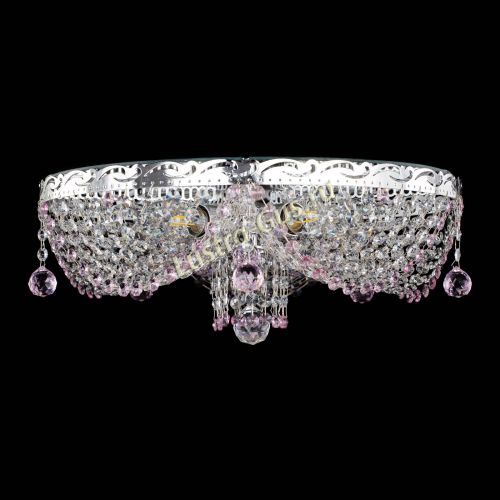 Люстра Виктория розовая в Магнитогорске Люстра Виктория розовая в Магнитогорске