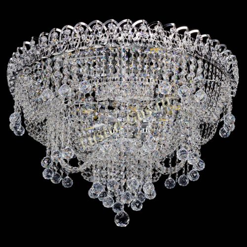 Люстра Водопад Софья №8 в Магнитогорске Гусь Хрустальный