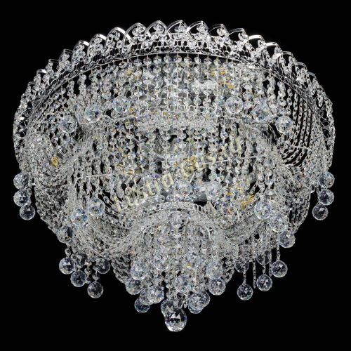 Люстра Водопад Софья №8 в Магнитогорске Гусь Хрустальный