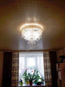 Люстра Водопад Софья в Магнитогорске отзыв и фото покупателя