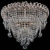 Люстра Водопад Софья, диаметр 450 мм, цвет золото, Люстры Гусь Хрустальный Люстра Водопад Софья, диаметр 450 мм, цвет золото, Люстры Гусь Хрустальный