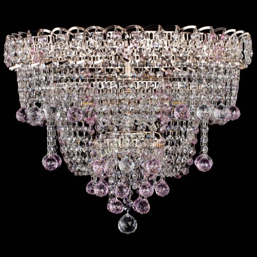 Люстра Водопад Софья розовая в Магнитогорске Люстра Водопад Софья розовая в Магнитогорске