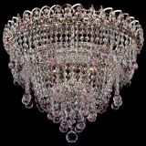 Люстра Водопад Софья розовая в Магнитогорске Люстра Водопад Софья розовая в Магнитогорске