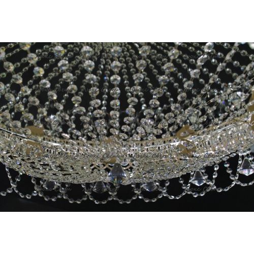 Люстра Водоворот 800 мм Ажур в Магнитогорске Гусь Хрустальный