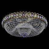 Люстра Водоворот Купол под бронзу Фиолетовый в Магнитогорске