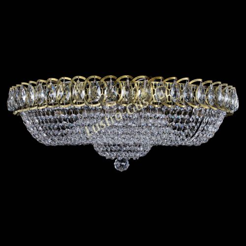 Люстра Водоворот Купол под бронзу в Магнитогорске Гусь Хрустальный