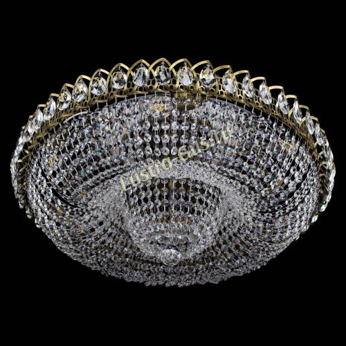 Люстра Водоворот Купол под бронзу в Магнитогорске Гусь Хрустальный