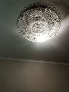 Люстра Водоворот Купол под бронзу в Магнитогорске отзыв и фото покупателя