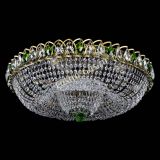 Люстра Водоворот Купол под бронзу Зеленый в Магнитогорске