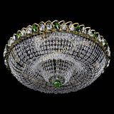 Люстра Водоворот Купол под бронзу Зеленый в Магнитогорске