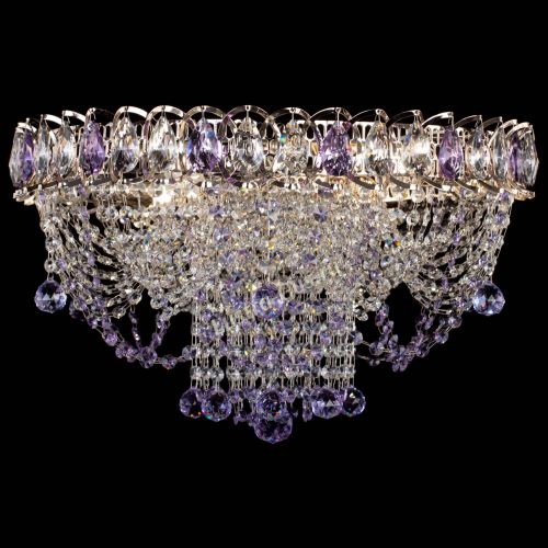 Люстра Водоворот Ольга шар фиолетовая в Магнитогорске Гусь Хрустальный