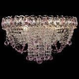 Люстра Водоворот Ольга шар розовая в Магнитогорске