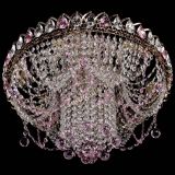 Люстра Водоворот Ольга шар розовая в Магнитогорске