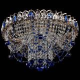 Люстра Водоворот Ольга шар синяя в Магнитогорске