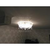 Люстра Роза Водоворот, диаметр 450 мм, цвет золото, Люстры Гусь Хрустальный Люстра Роза Водоворот, диаметр 450 мм, цвет золото, Люстры Гусь Хрустальный