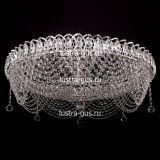 Люстра Роза Водоворот, диаметр 700 мм, цвет серебро, Люстры Гусь Хрустальный Люстра Роза Водоворот, диаметр 700 мм, цвет серебро, Люстры Гусь Хрустальный